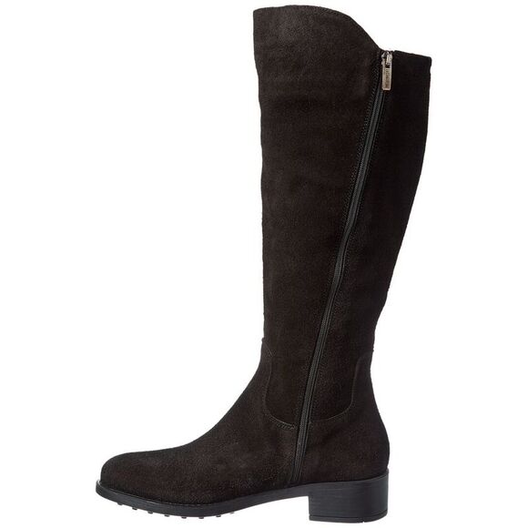 La Canadienne Shayla Suede Boot, Black - Picture 2 of 5